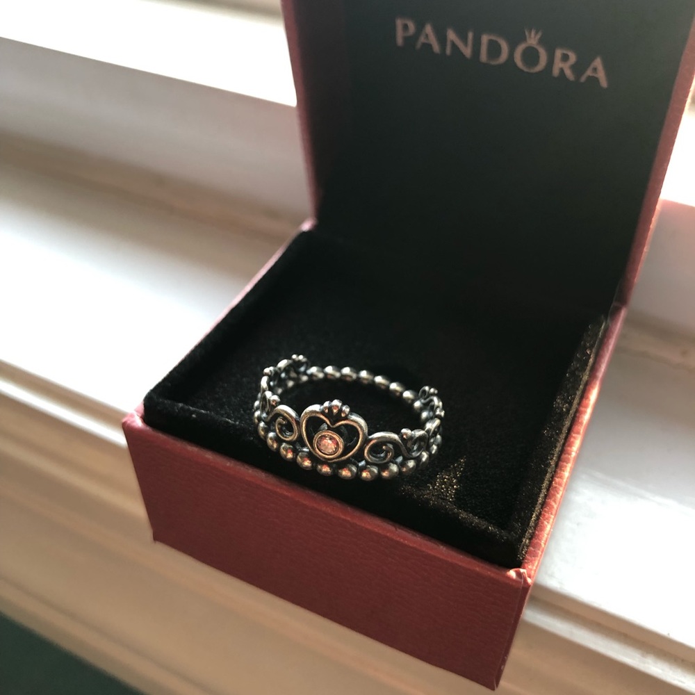 Pandora Silver Princess ring